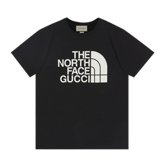 The North Face x Gucci Cotton T-Shirt Black/Ivory