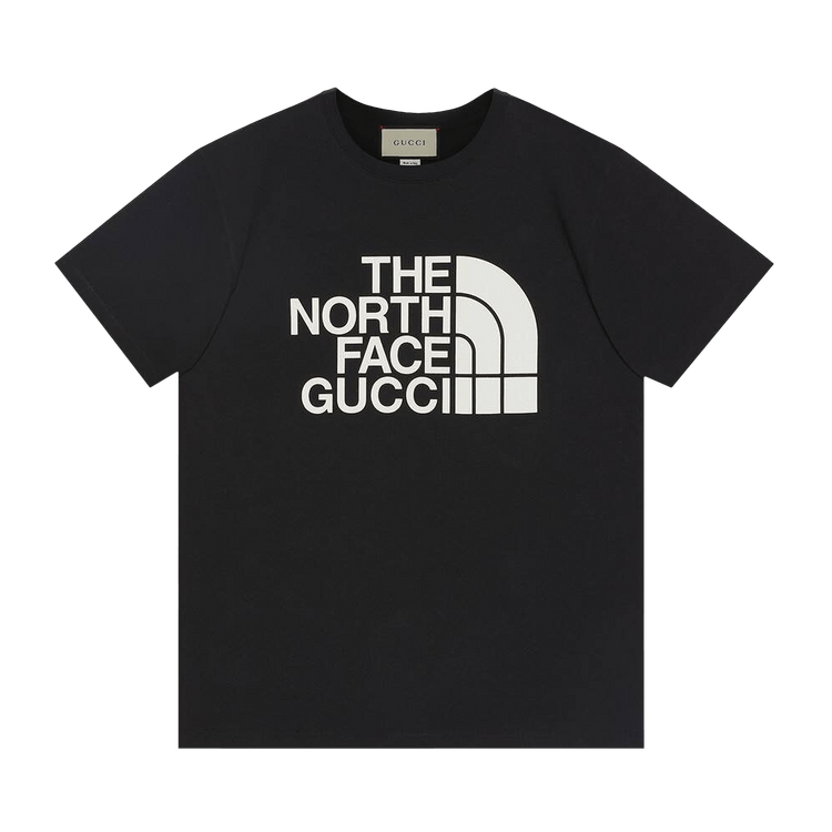 The North Face x Gucci Cotton T-Shirt Black/Ivory