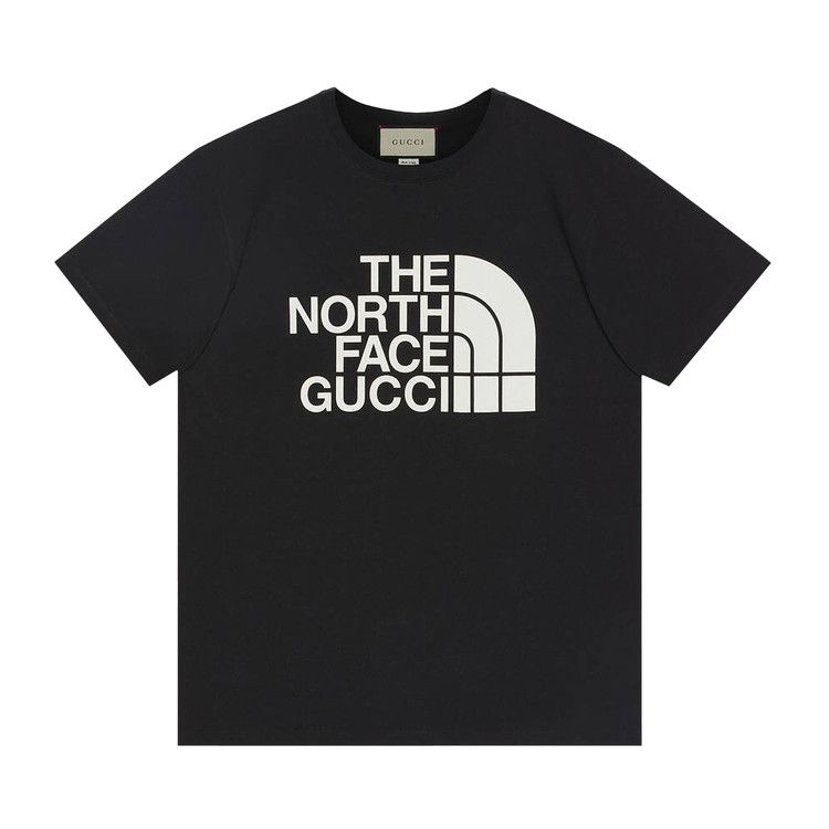 The North Face x Gucci Cotton T-Shirt Black/Ivory