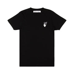Off-White Spray Marker Slim Fit Black T-Shirt