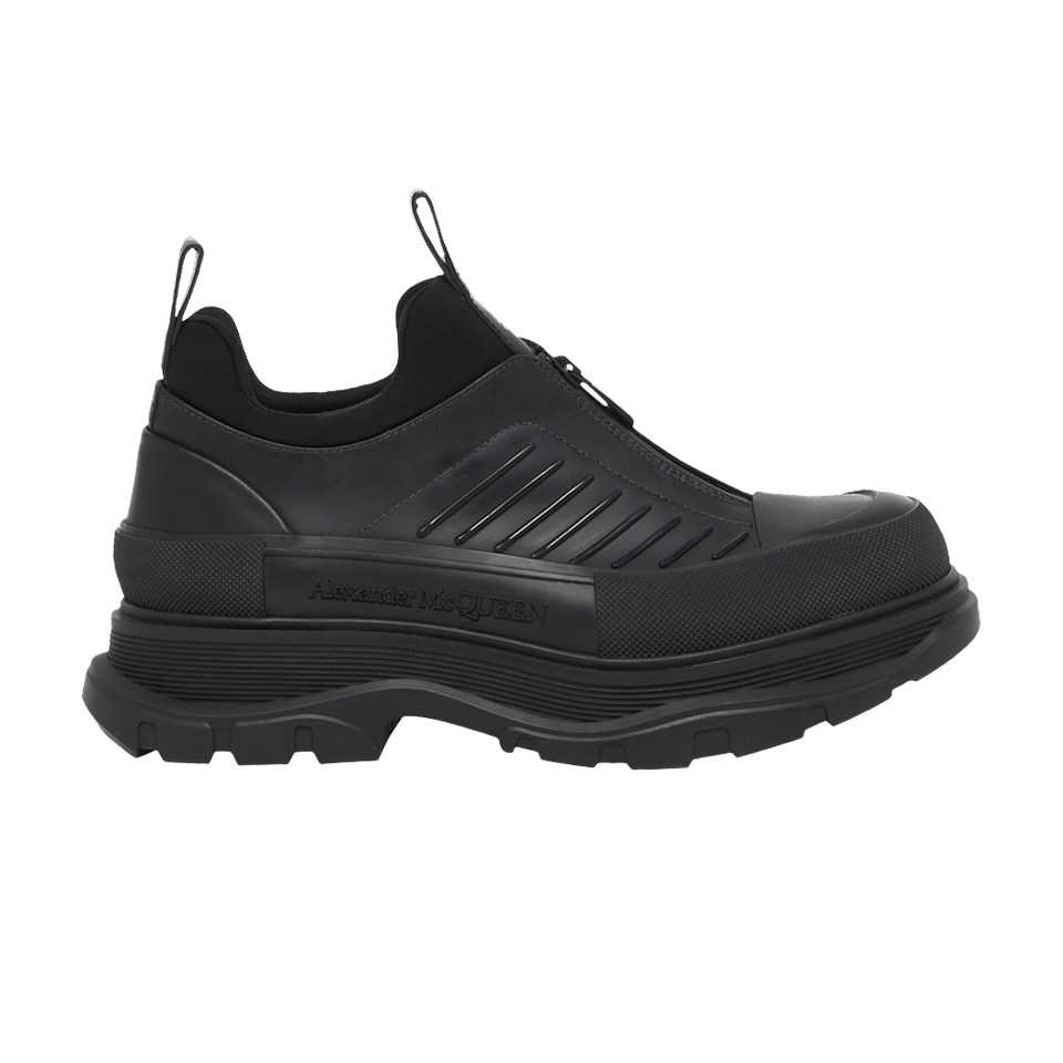 Alexander McQueen Tread Slick Zip Up Black
