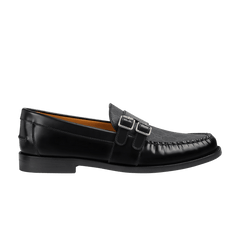 Gucci Buckle Loafer GG Monogram - Black
