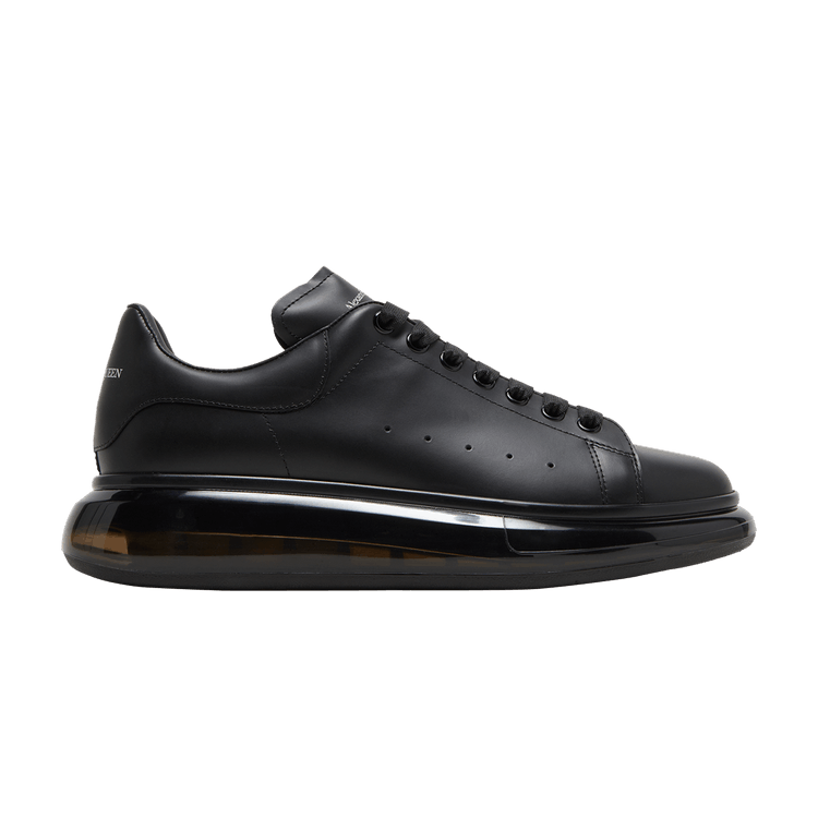 Alexander McQueen Oversized Sneaker Clear Sole - Black