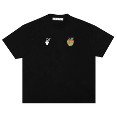 Off-White Apple Over T-Shirt Black/Red