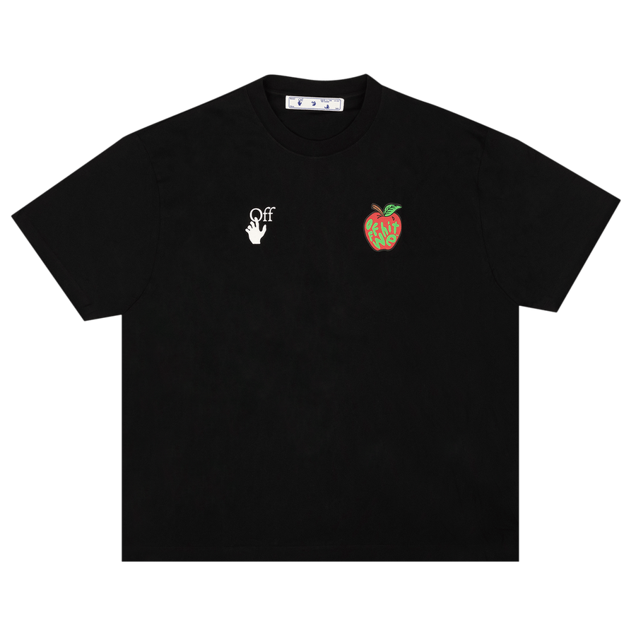 Off-White Apple Over T-Shirt Black/Red