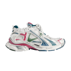 Balenciaga Runner White Dark Green Blue Pink