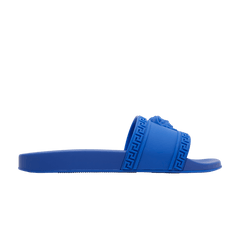 Versace Palazzo Medusa Pool Slide Royal Blue