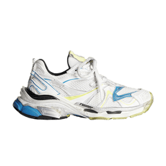 Balenciaga Runner Sneaker Worn-Out - White Yellow Blue