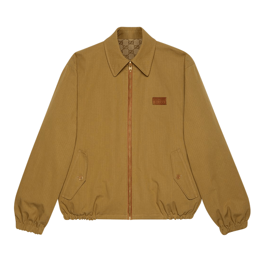 Gucci Reversible GG Jacket Light Brown