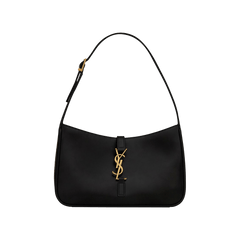 Saint Laurent Le 5 À 7 Hobo Bag In Smooth Leather Nero