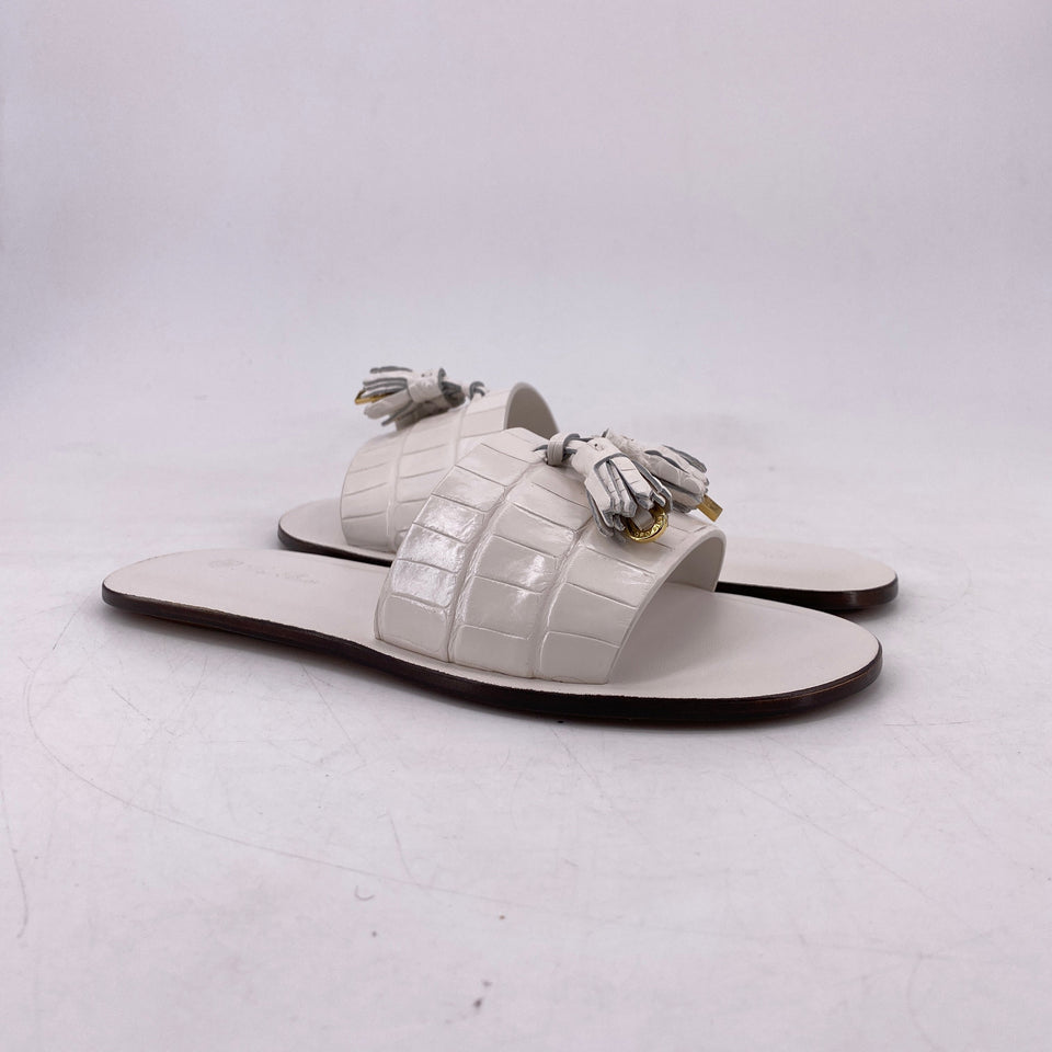 Loro Piana Slide "Tassels Charms" New Size 36W