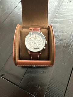 Breitling Navitimer GMT1 B04 Chronograph Gmt 48 Brown Leather Strap