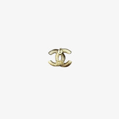 RE290 - CHANEL CC Logo Silver Earrings