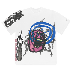 Cactus Jack by Travis Scott For Fragment Sunrise T-Shirt White