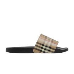Burberry Furley Check Slide Archive Beige
