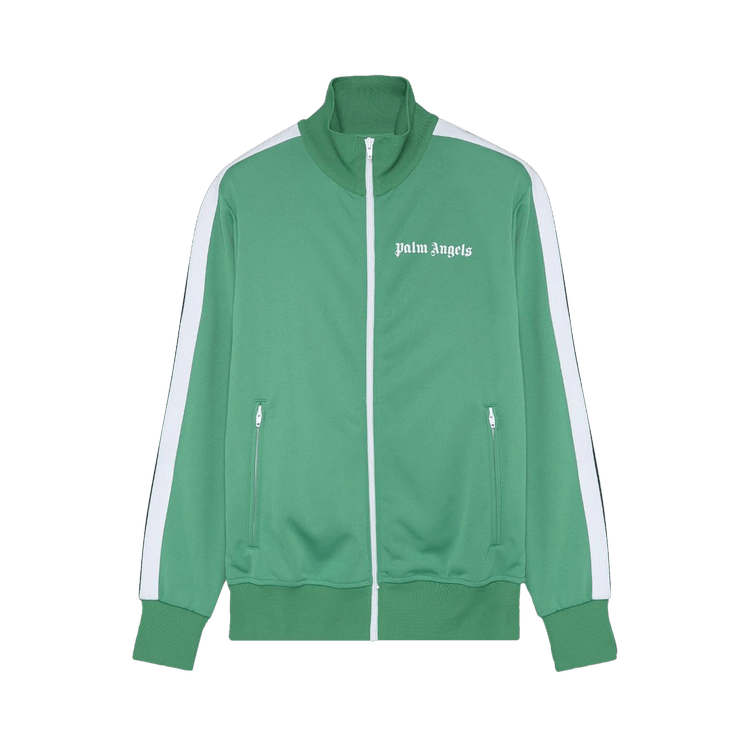 Palm Angels Classic Track Jacket Green/White