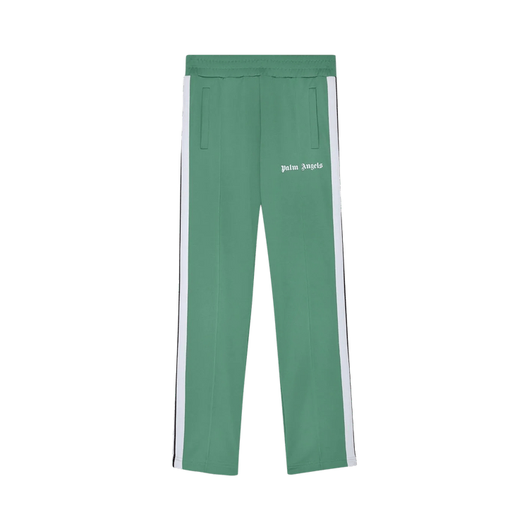 Palm Angels Classic Track Pants Green/White