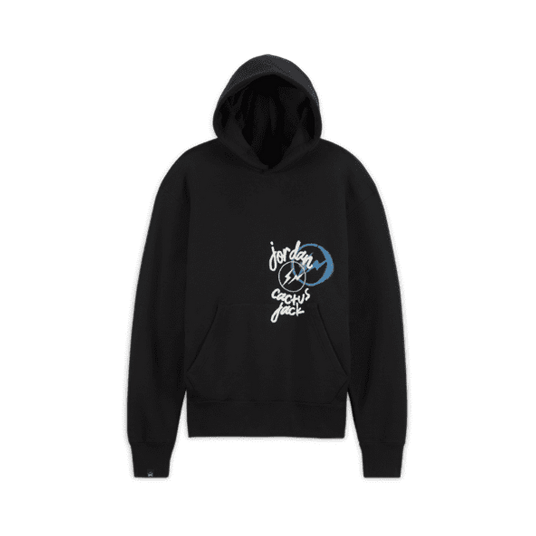 Air Jordan x Travis Scott x Fragment Hoodie Black