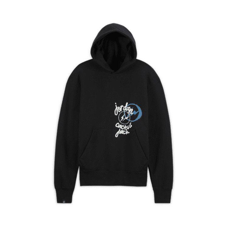 Air Jordan x Travis Scott x Fragment Hoodie Black