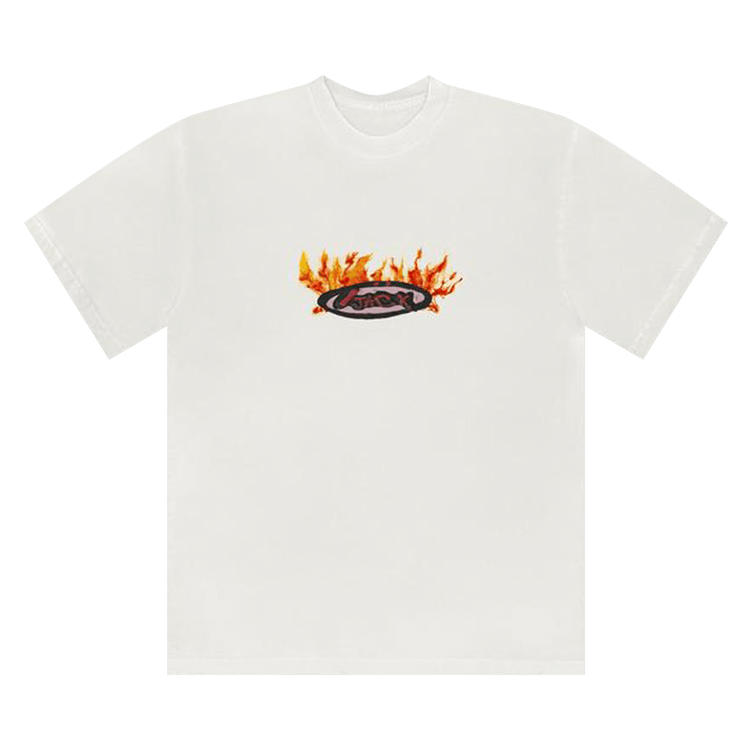 Cactus Jack by Travis Scott Flame T-Shirt White
