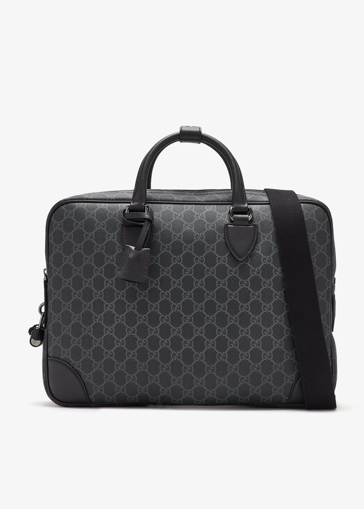 Gucci GG Emblem medium briefcase