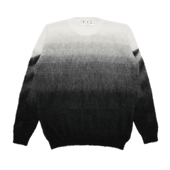 Off-White Diag Brushed Knit Crewneck Black