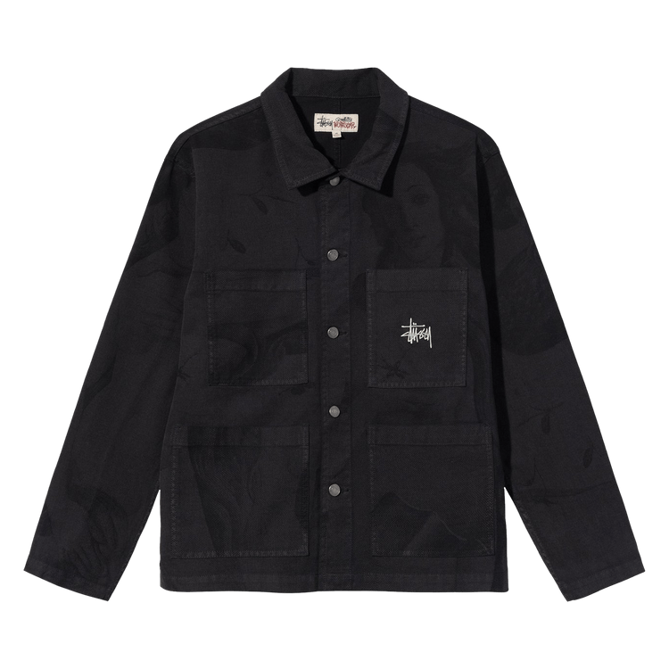 Stussy Venus Chore Jacket Black