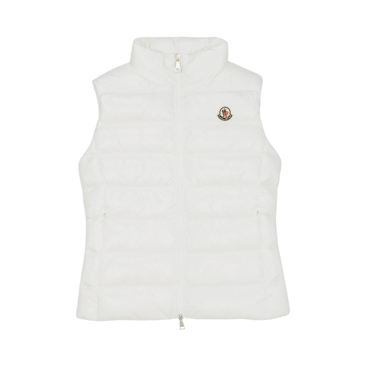 Moncler Ghany Puffer Vest White