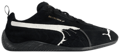 Balenciaga x Speedcat Suede Black White