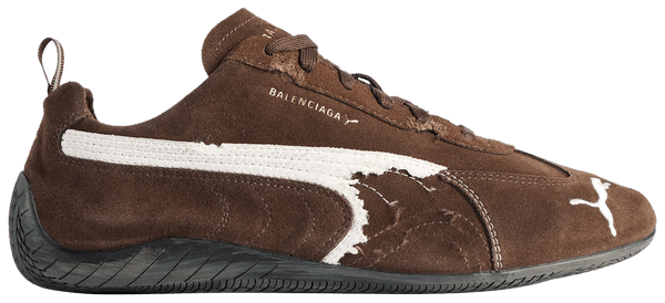Balenciaga x Speedcat Suede Brown White