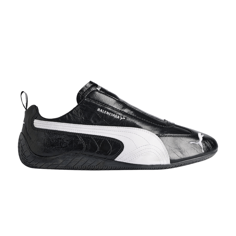 Balenciaga x Puma Speedcat Leather Black White