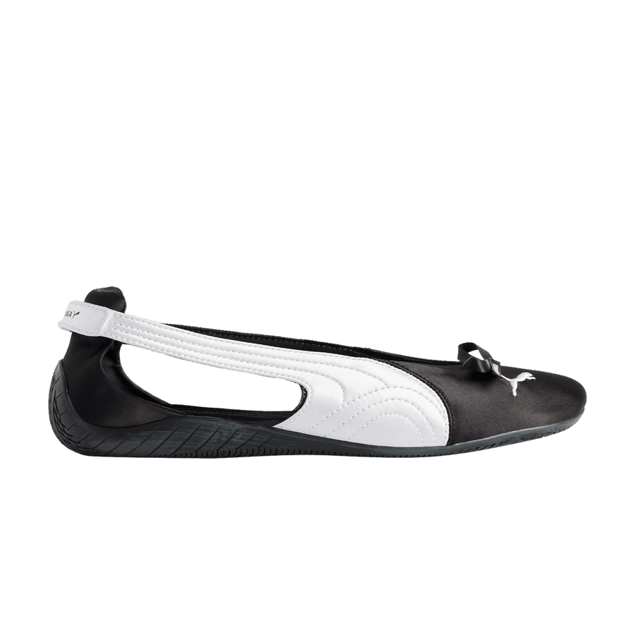 Balenciaga x Wmns Speedcat Ballet Satin 'Black White'