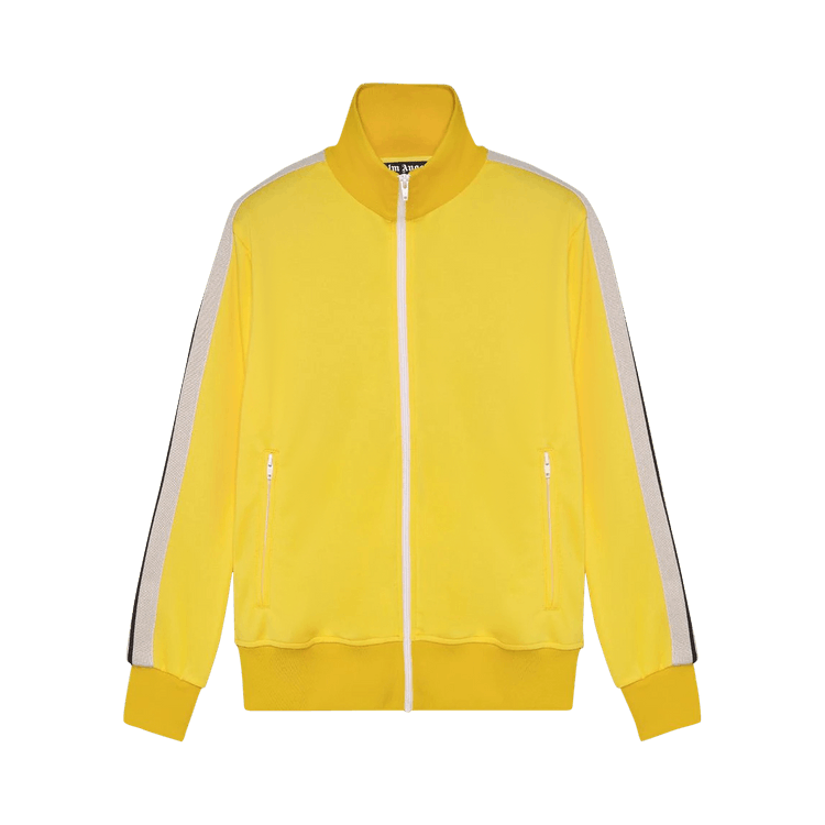 Palm Angels Classic Track Jacket Yellow/White