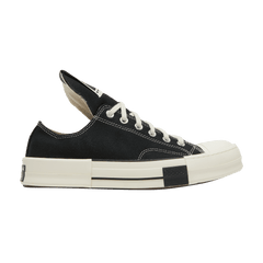 Rick Owens x Converse DRKSHDW DRKSTAR Chuck 70 Low Black