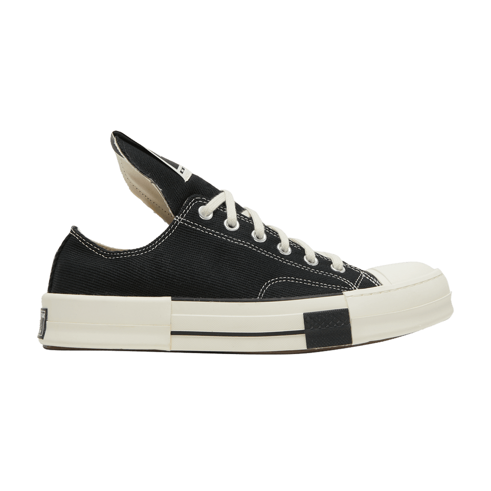 Rick Owens x Converse DRKSHDW DRKSTAR Chuck 70 Low Black
