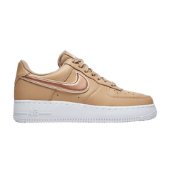 Wmns Air Force 1 '07 Essential 'Hemp Metallic Rose Gold'