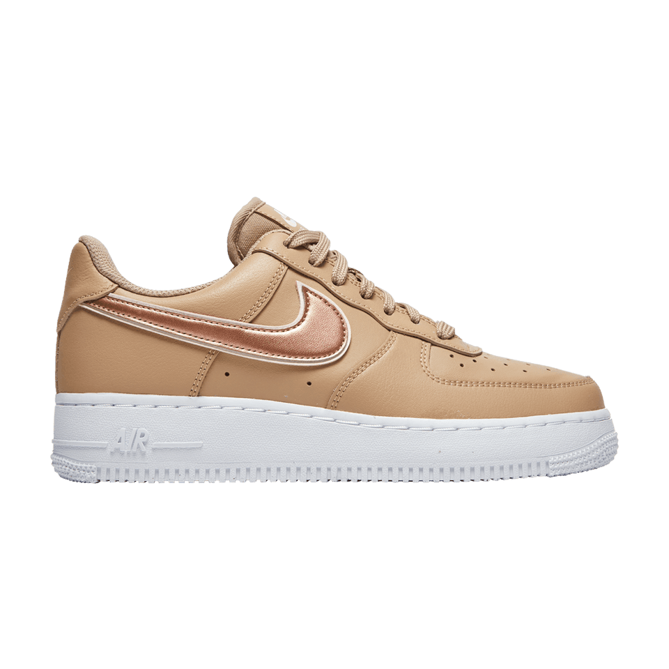 Wmns Air Force 1 '07 Essential 'Hemp Metallic Rose Gold'