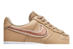 Wmns Air Force 1 '07 Essential 'Hemp Metallic Rose Gold'