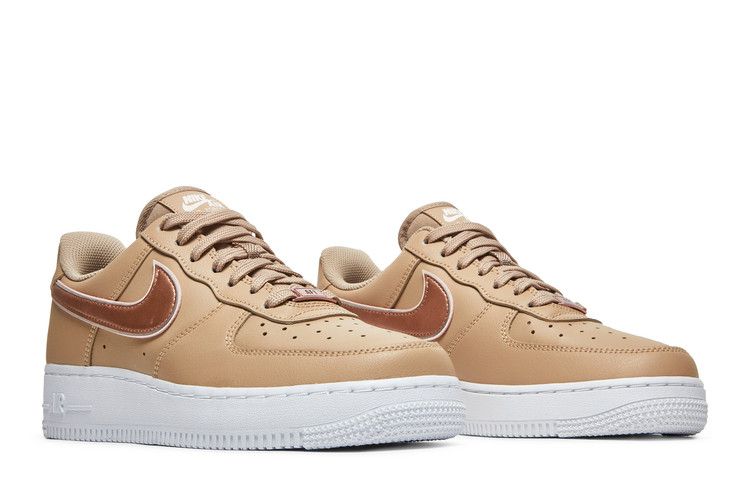 Wmns Air Force 1 '07 Essential 'Hemp Metallic Rose Gold'