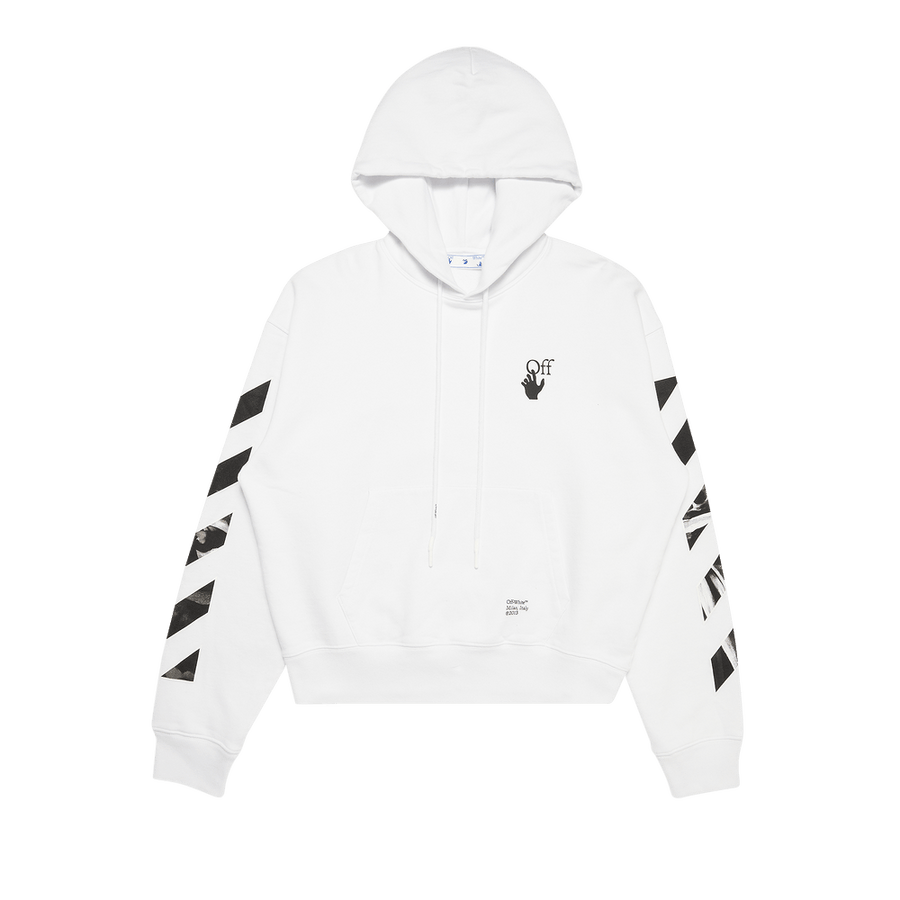 Off-White Carav Arrow Over Hoodie White/Black