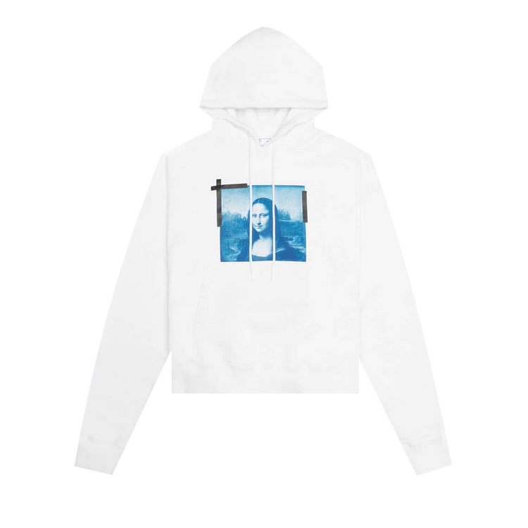 Off-White Monalisa Over Hoodie White/Blue