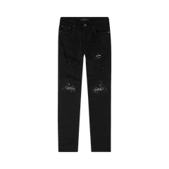 Amiri MX1 Bandana Jeans Black