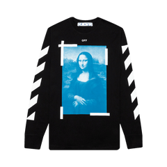Off-White Mona Lisa Long-Sleeve T-Shirt Black