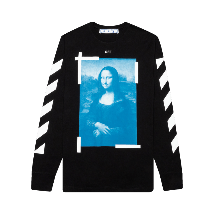 Off-White Mona Lisa Long-Sleeve T-Shirt Black