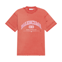 Balenciaga Medium Fit T-Shirt Cardi Red/Orange/White