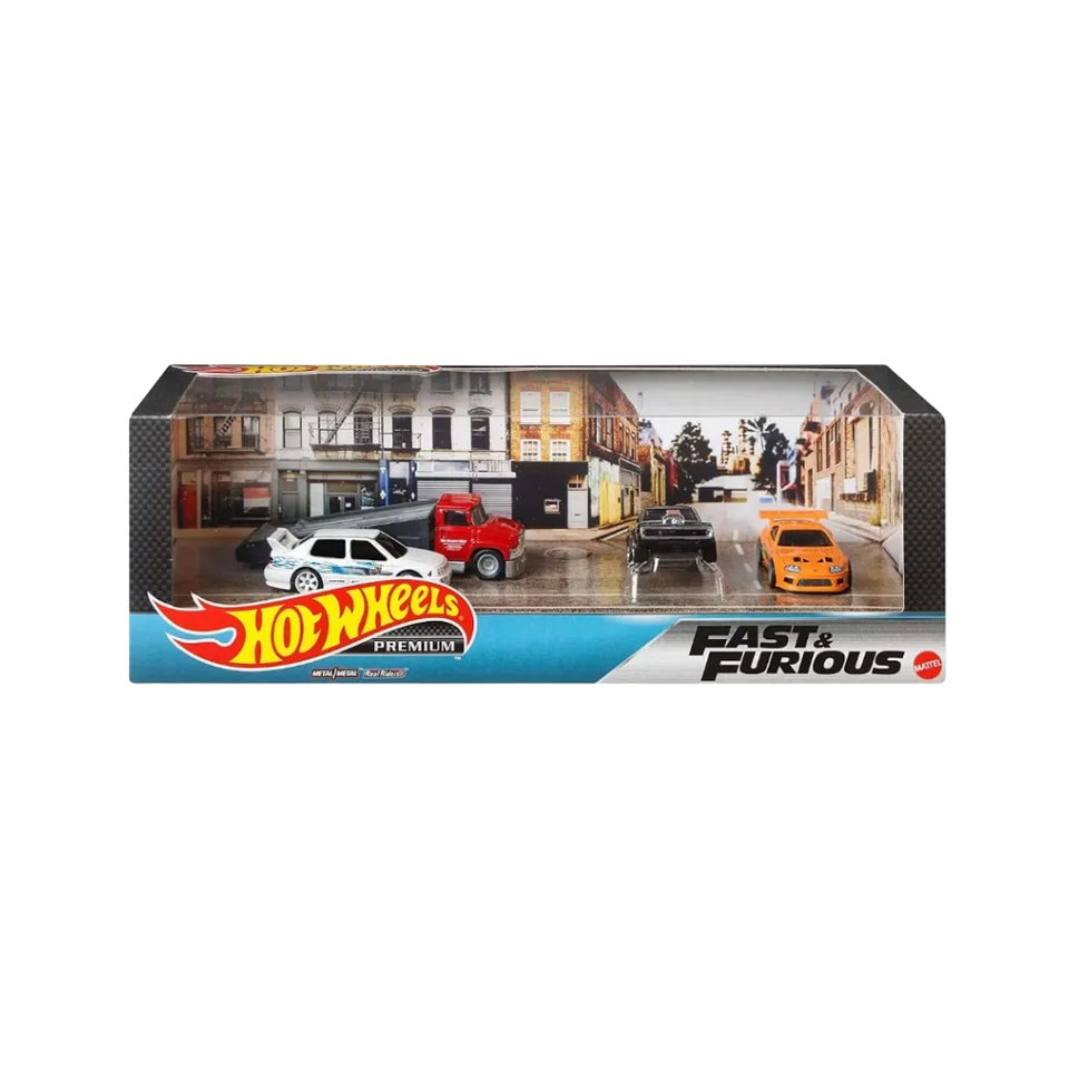 Hot Wheels Premium Collectors Fast & Furious Set Real Riders