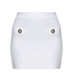 Shorts Tweed Skirt with Applications