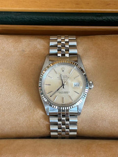 Rolex | Datejust | 16014 | Steel | 36 mm | Steel | Champagne | Automatic