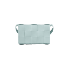Bottega Veneta Padded Cassette Bag Teal Washed/Silver