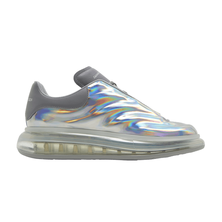 Alexander McQueen Oversized Sneaker Silver Iridescent